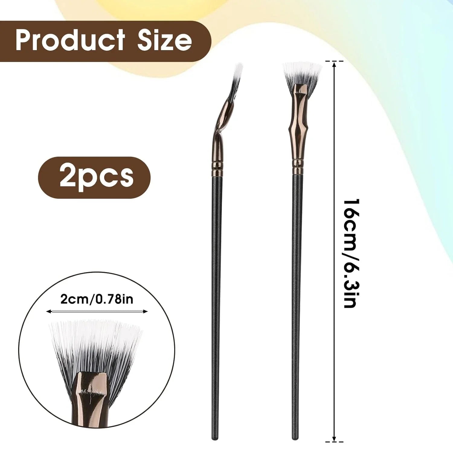 Angled Fan Brush for Eyelash & Brows