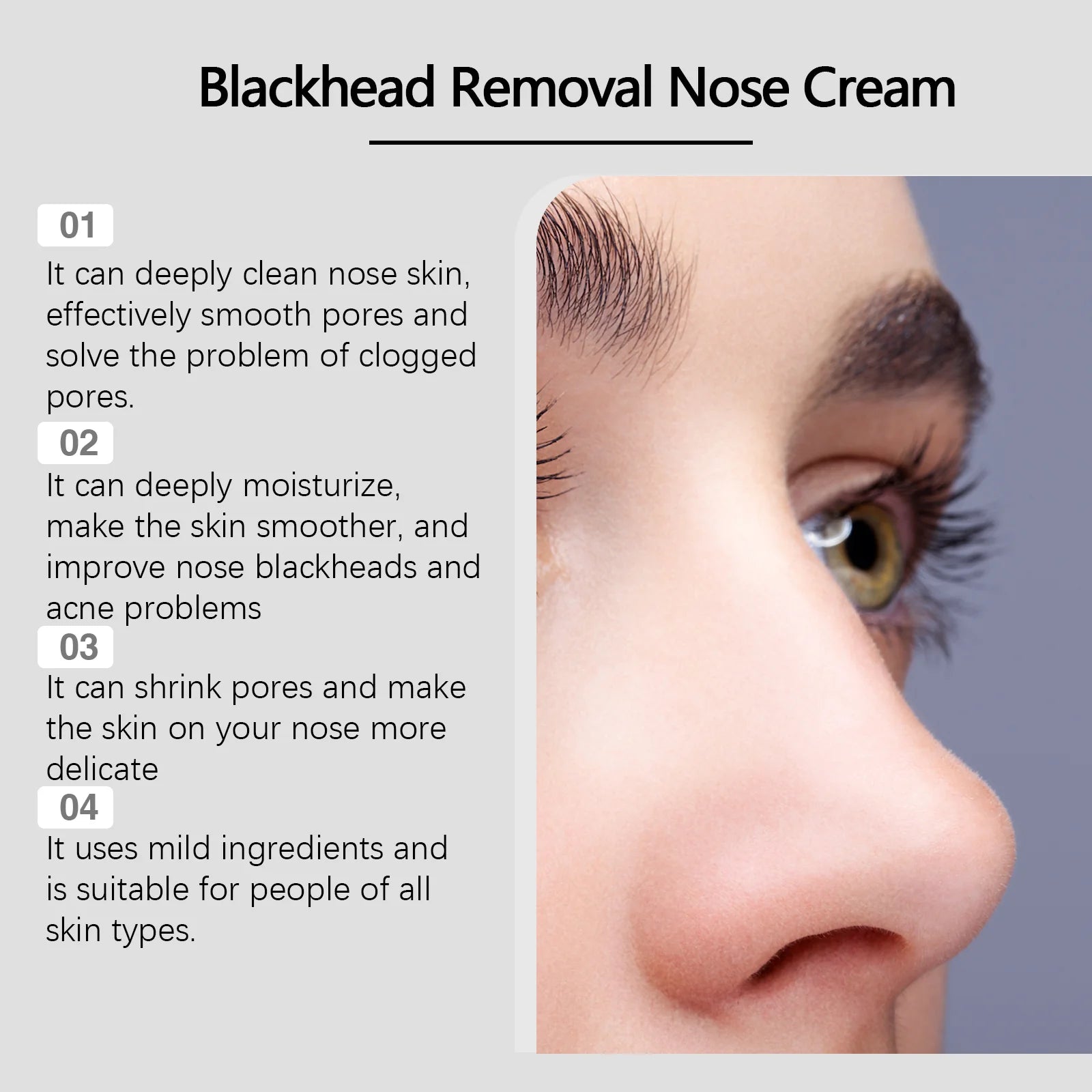 Blackhead Removal Nose Cream Patch