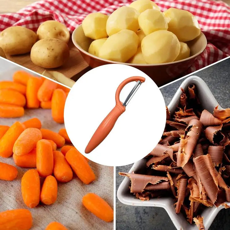 Triple Blade Stainless Steel Vegetable Peeler