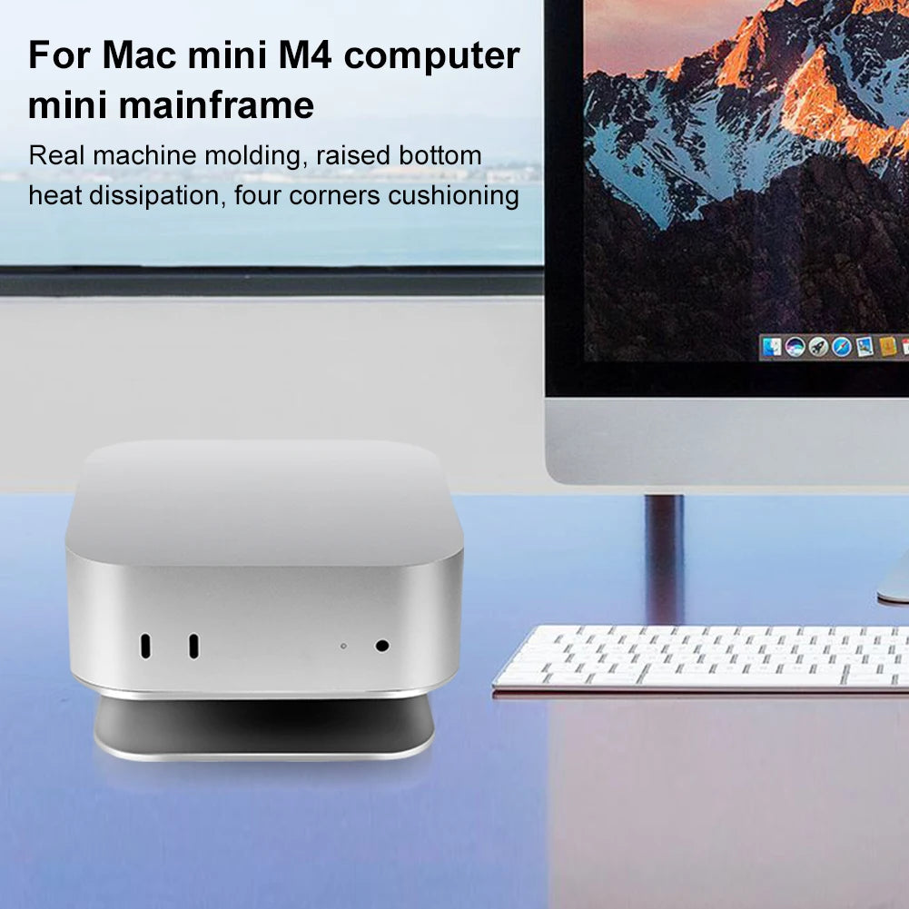 Metal Laptop Storage Rack for Mac Mini
