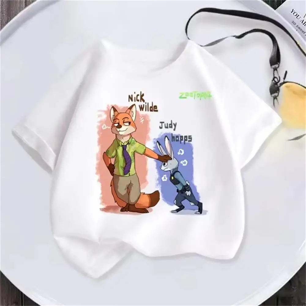 Anime Demon Print Kids & Men T-Shirt