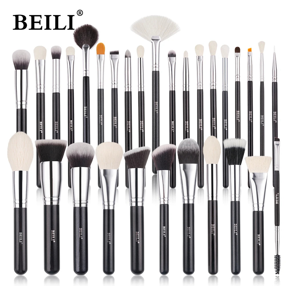 BEILI Premium Makeup Brush Set 12-35pcs