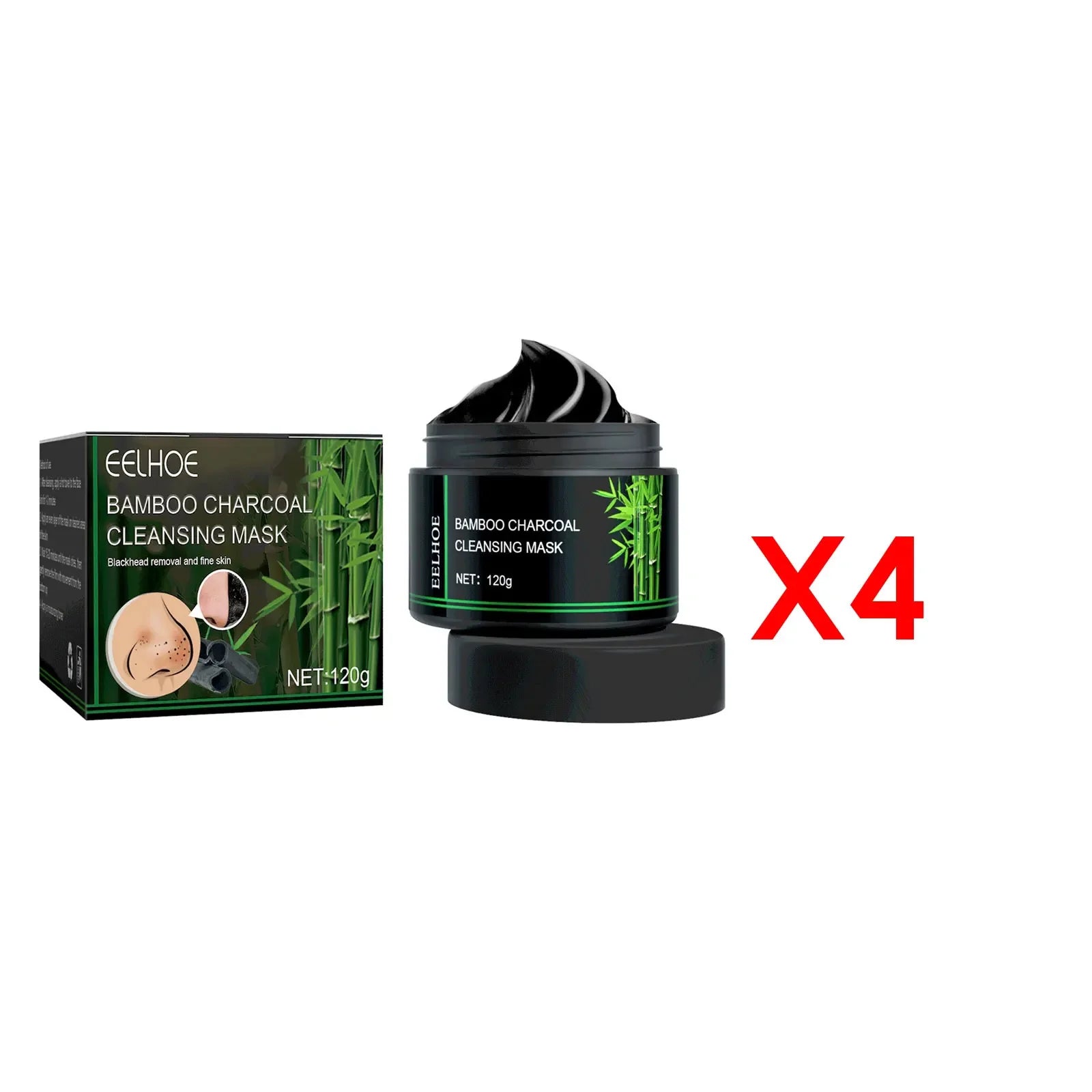 Eelhoe Charcoal Face Mask & Nose Strips