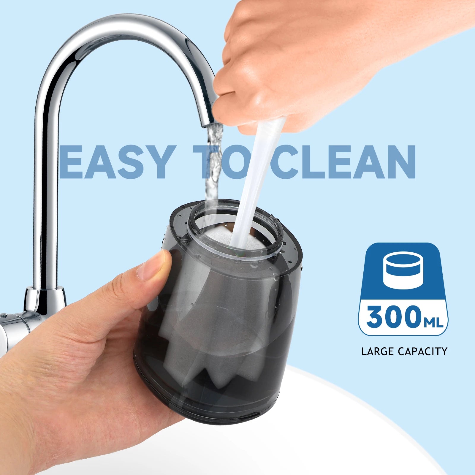 Portable Water Flosser Teeth Cleaner