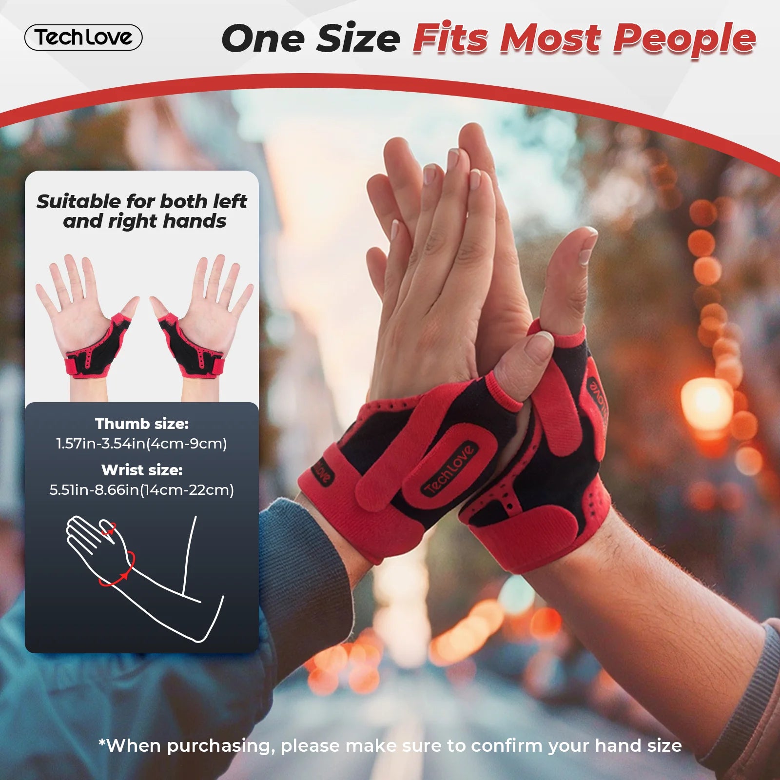 Adjustable Wrist Brace for Carpal Tunnel