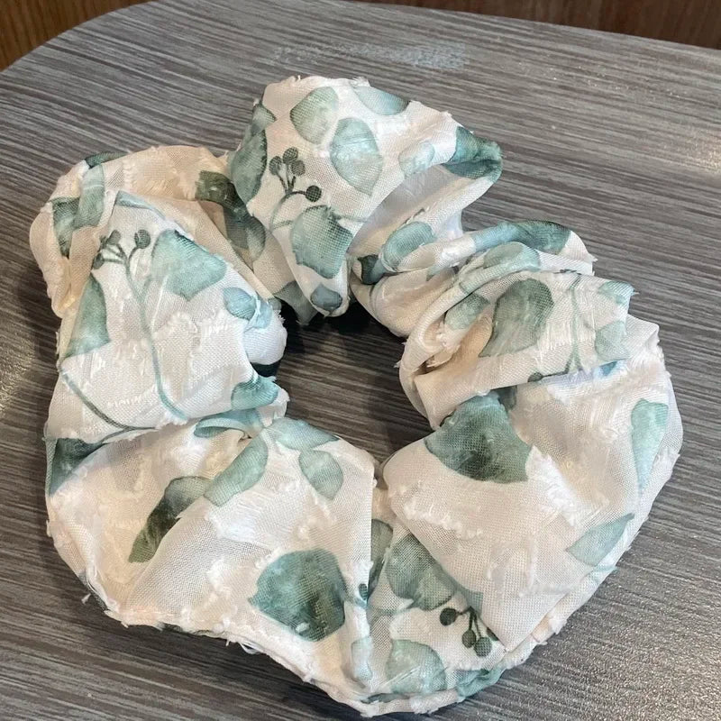 Elegant Satin Silk Hair Scrunchies