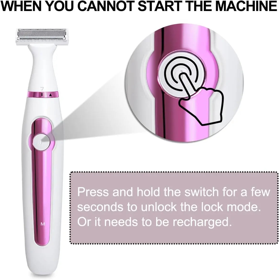 6-in-1 Cordless Electric Hair Epilator