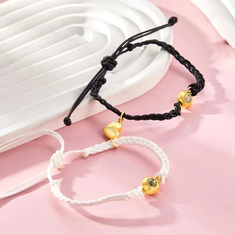 Couple Photo Projection Bracelet