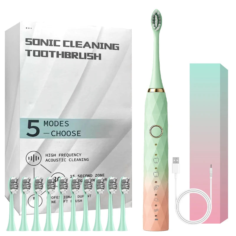 Electric Rotary Waterproof Toothbrush