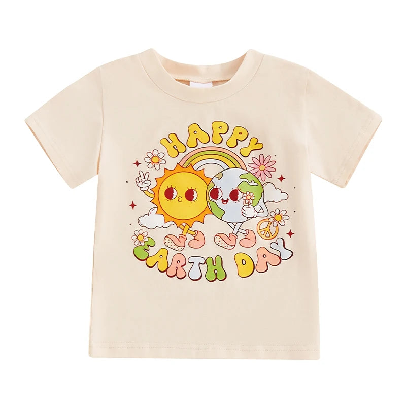 Sommer-T-Shirt mit Animal-Print für Kinder