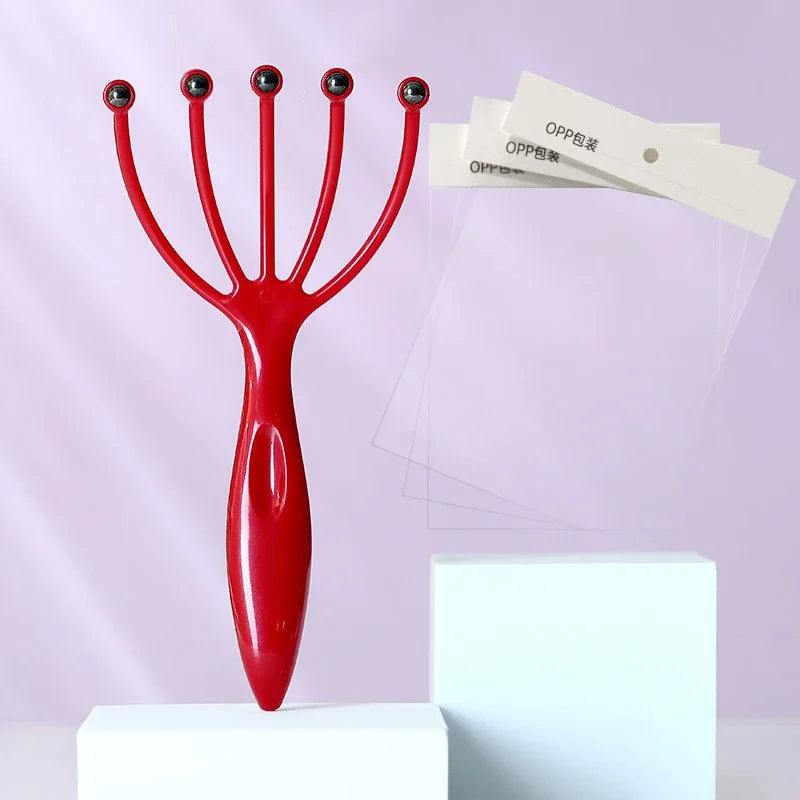 Magnetic Bead Five-Claw Scalp Massager