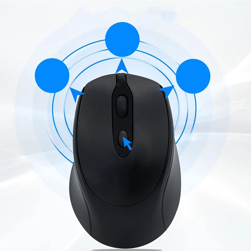 Wireless Rechargeable Dual-Mode Mouse