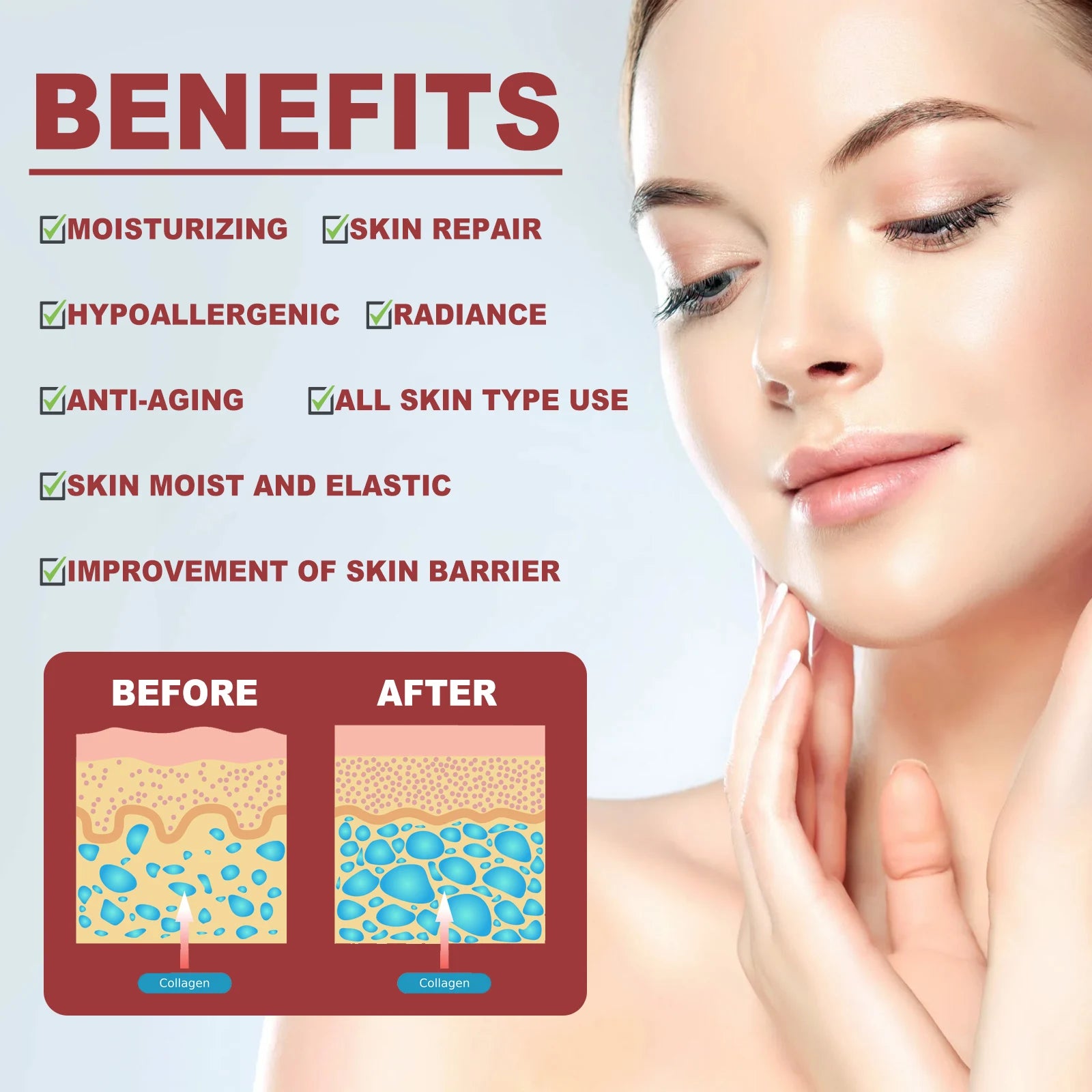 OUHOE Collagen Eye Mask – 1 Set