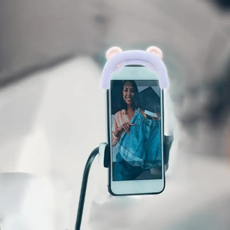 Adjustable USB Clip-On LED Selfie Light