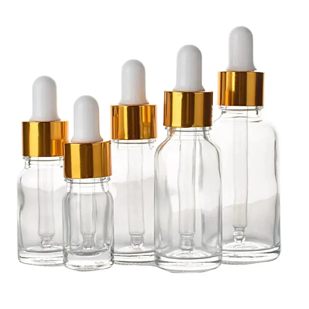 Refillable Glass Dropper Bottles Set