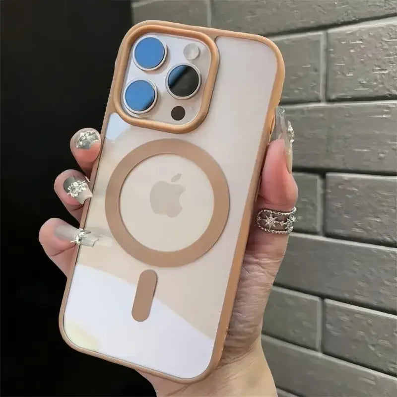 Magsafe Transparent Magnetic Case