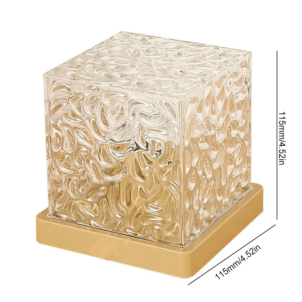 Flame Crystal 16-Color Ripple Lamp