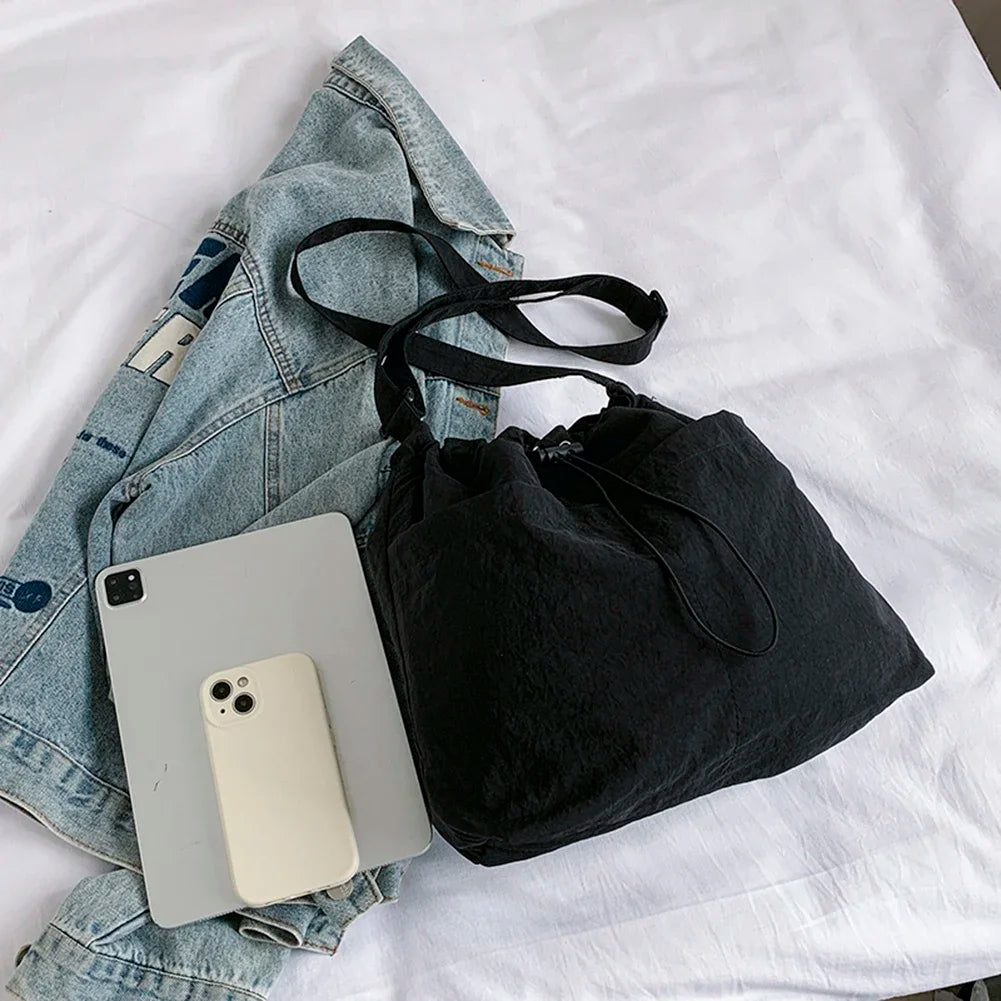 Women's Large Nylon Crossbody Bag