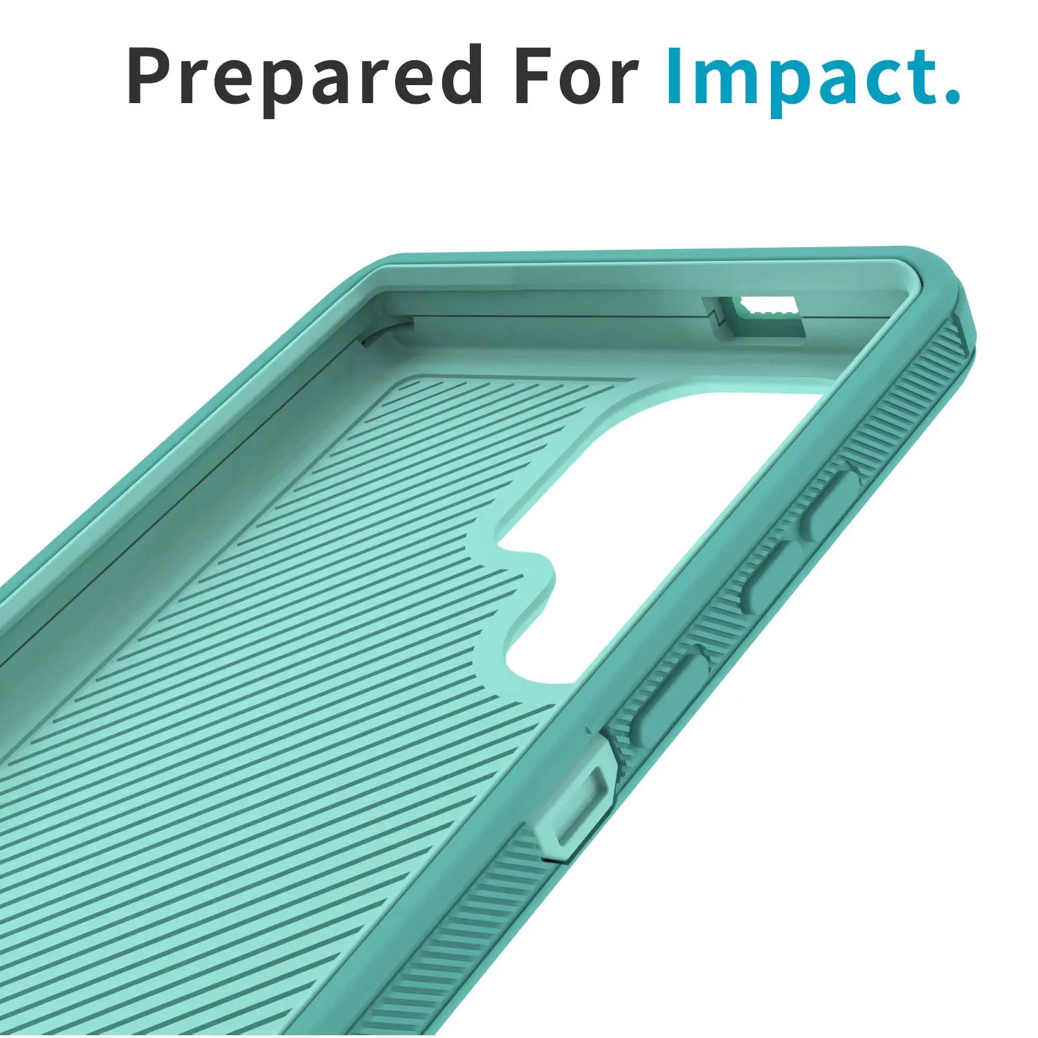 Green Rugged Samsung Galaxy S24 Case