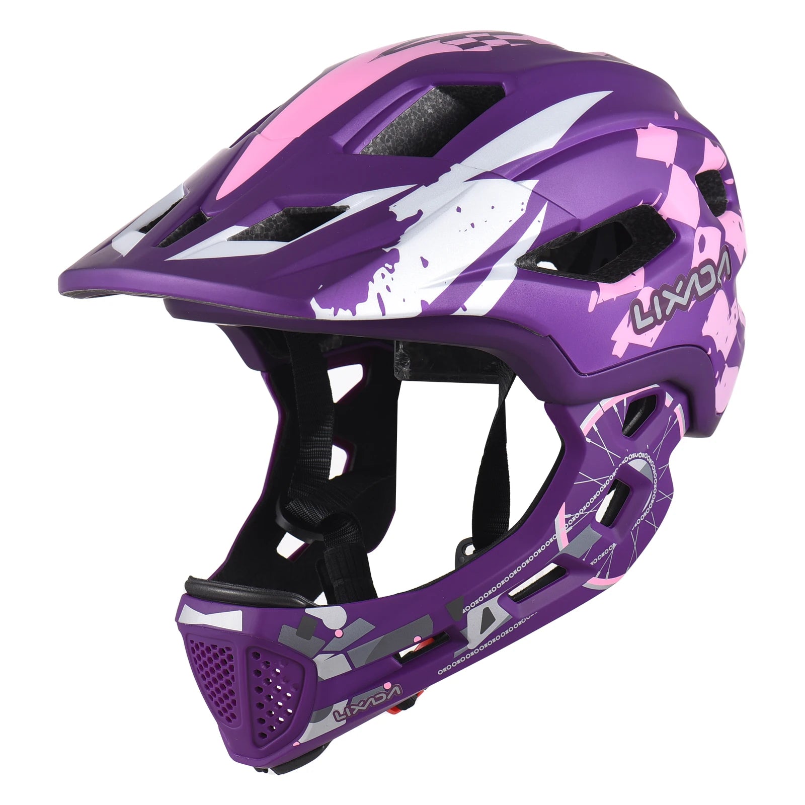 Kids Detachable Full Face Helmet