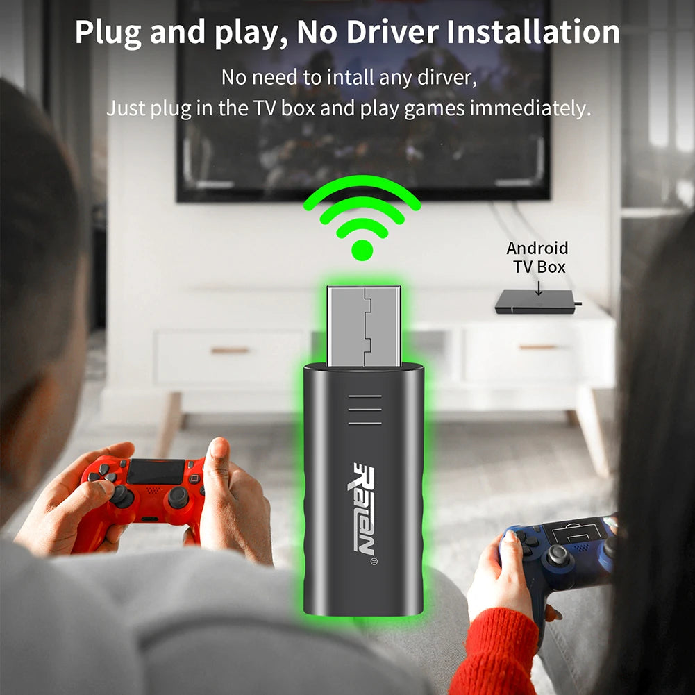 Wireless USB Adapter for PS4/PS5/PC