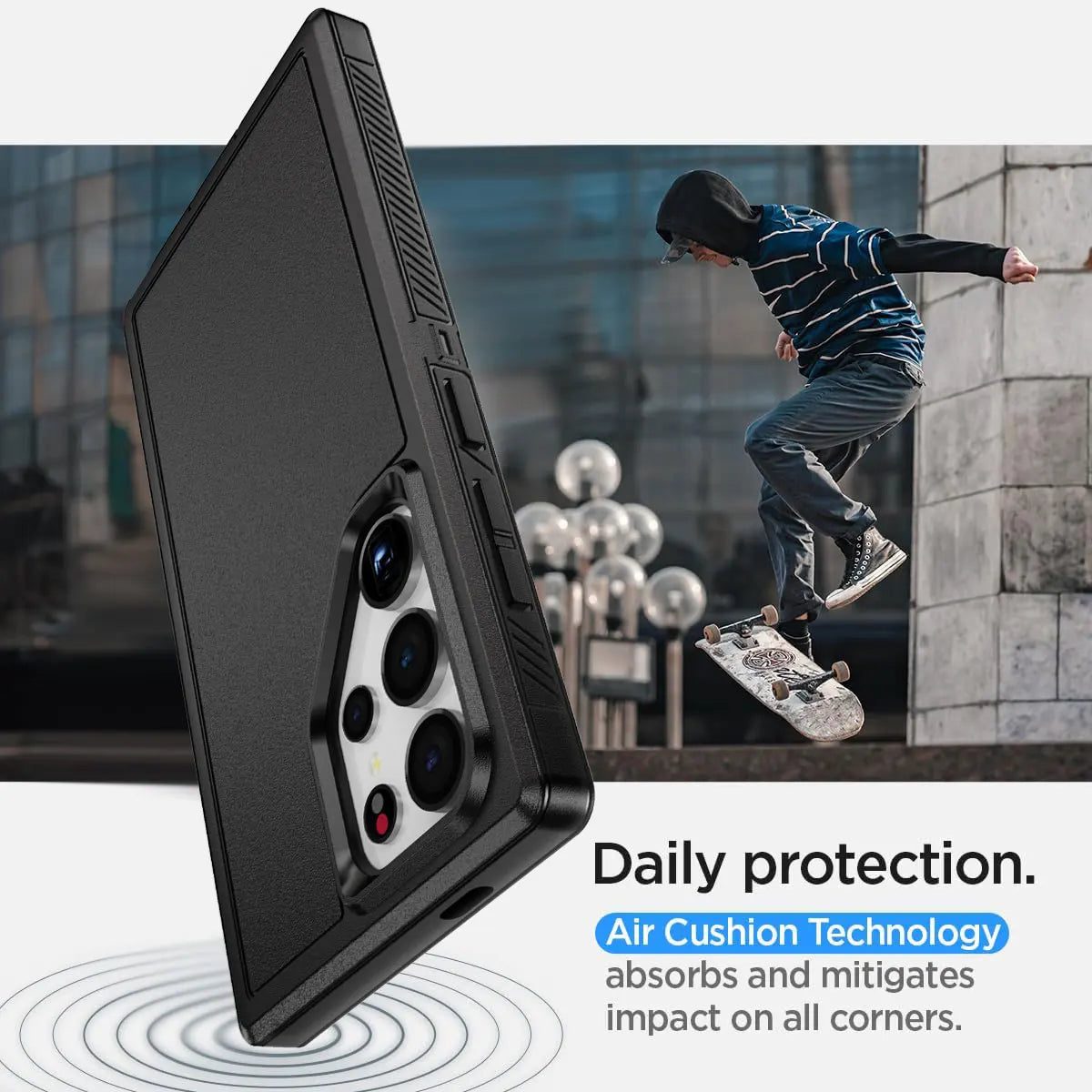 Slim Dual Layer Rugged S24 Ultra Case