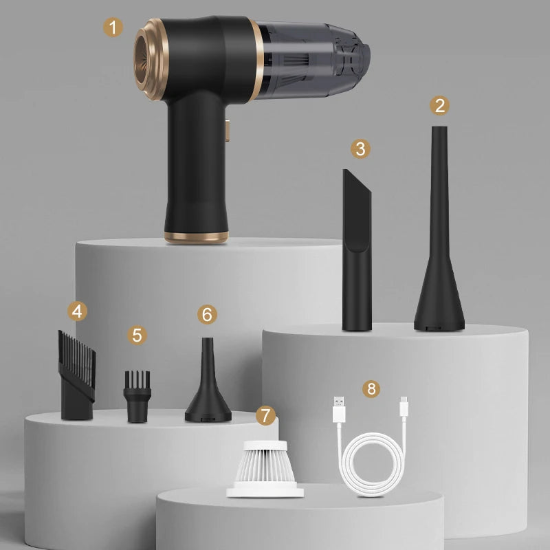 Wireless High Power Car Vacuum Cleaner