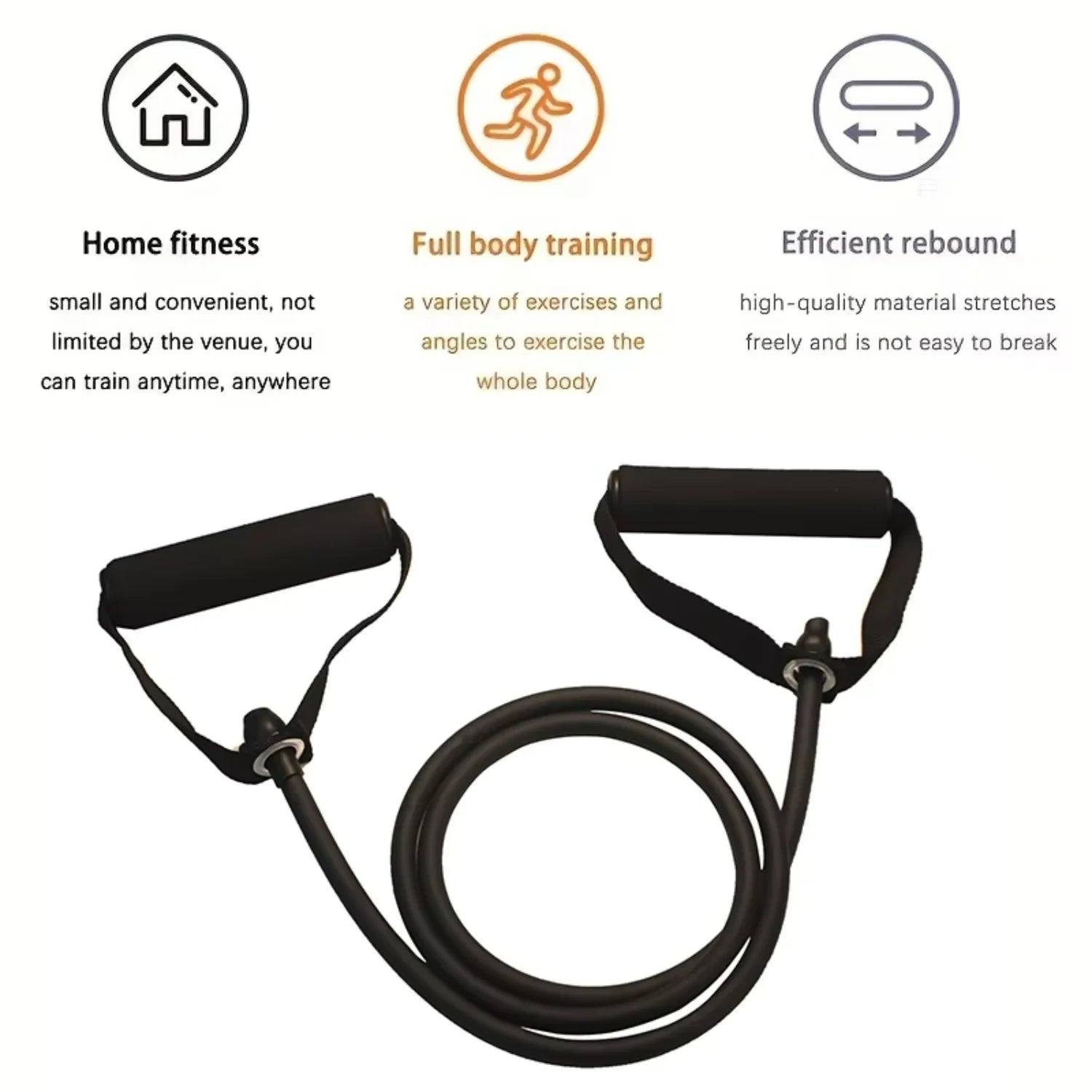 Workout Resistance Bands with Handles