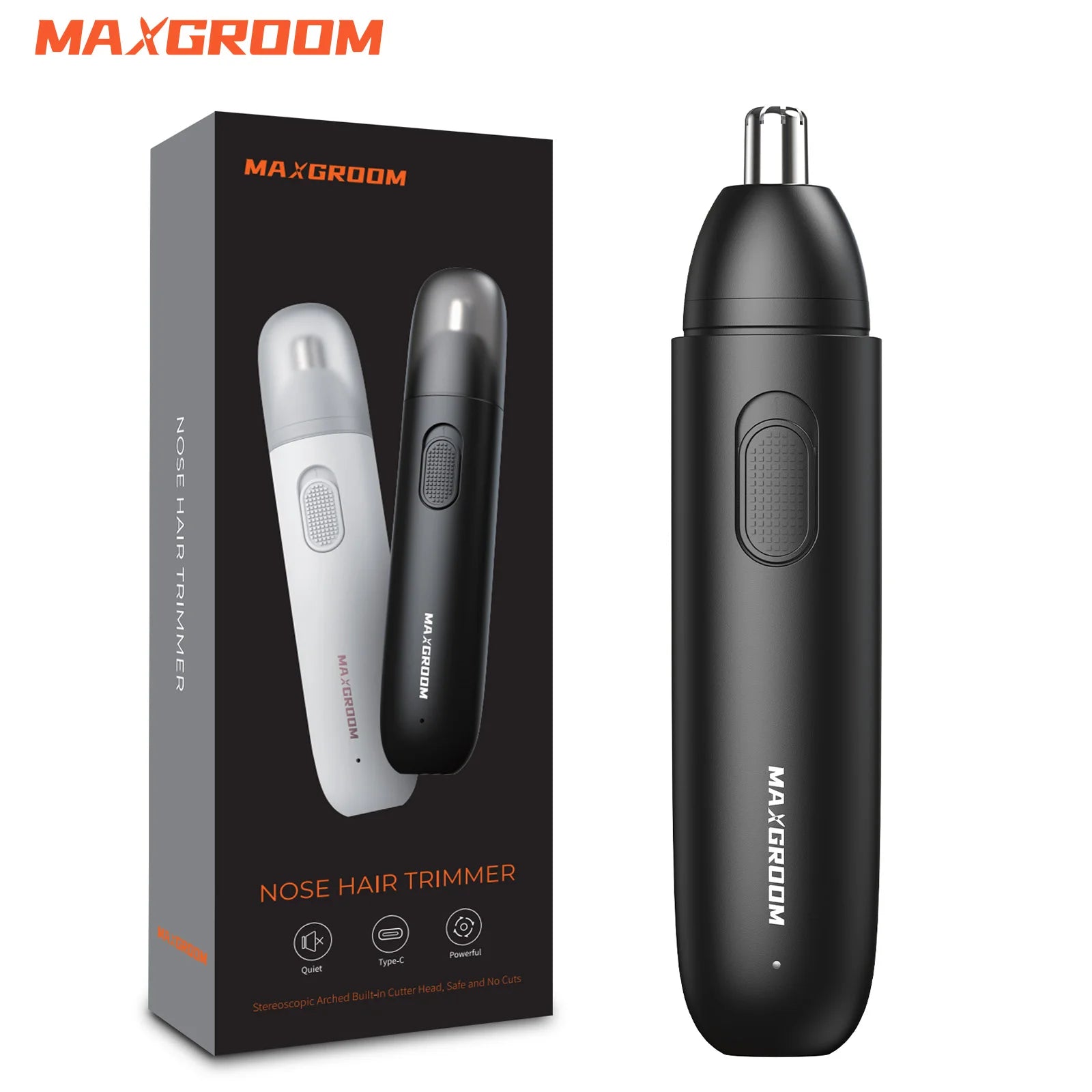 MAXGROOM Rechargeable Nose Hair Trimmer