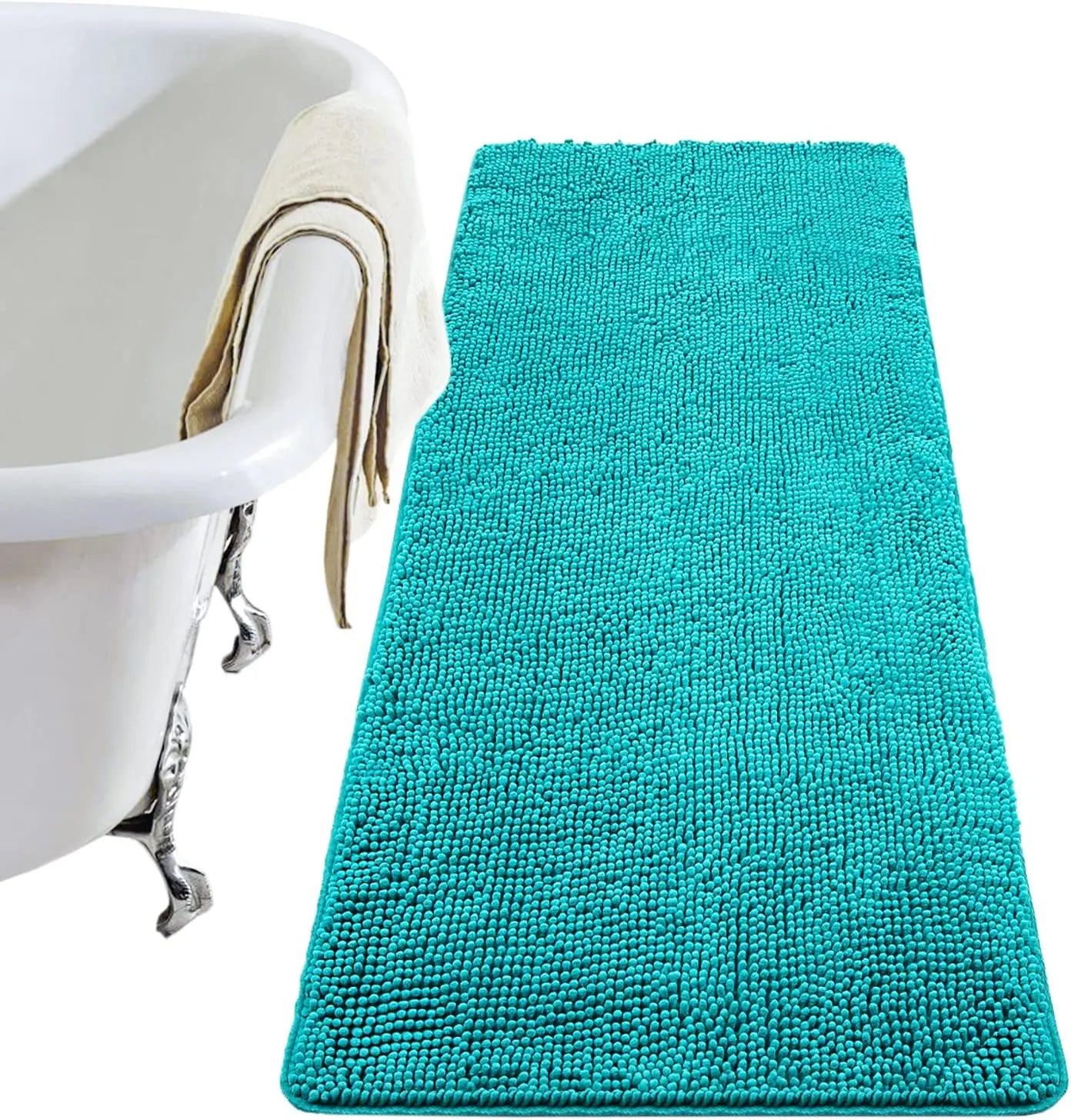 Soft Plush Non Slip Bath Mat Rug