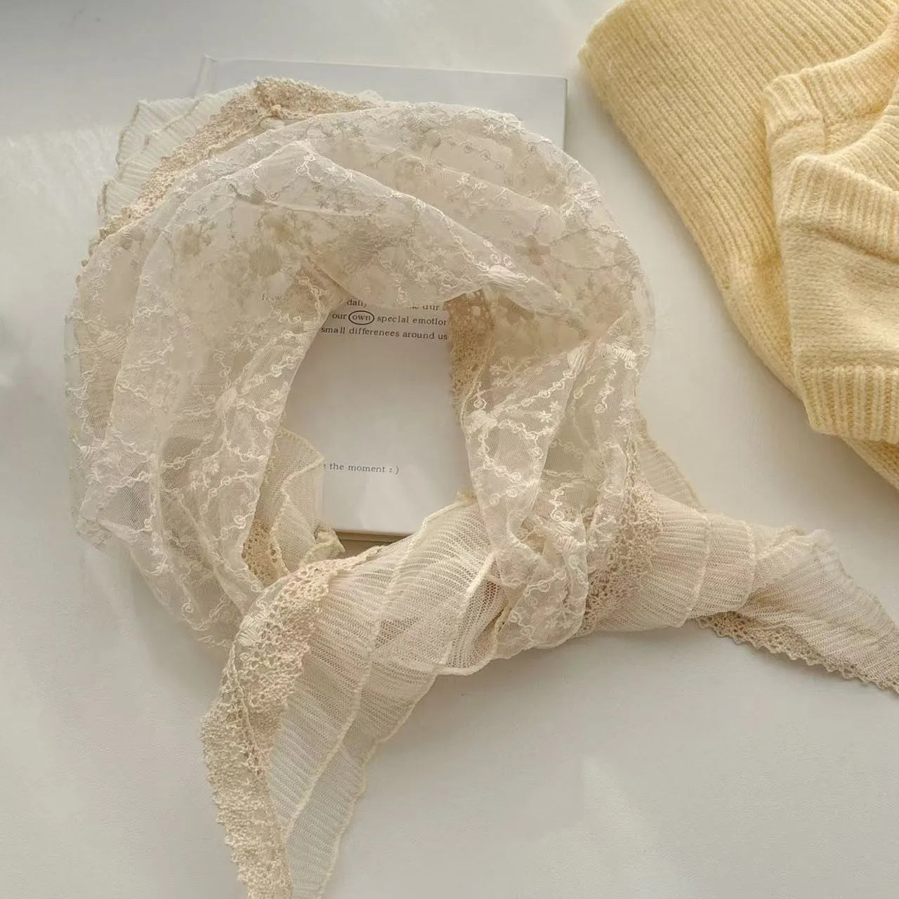 Ribbon Bow Hair Scrunchies with Tassels