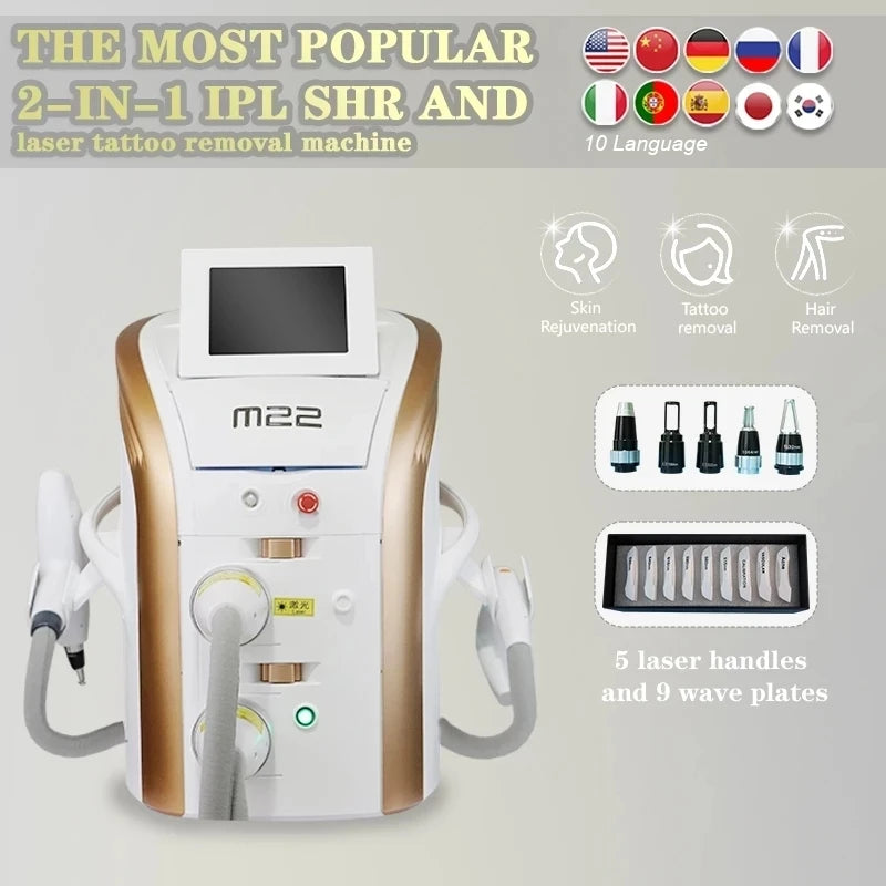 M22 OPT IPL Laser Hair & Skin Device