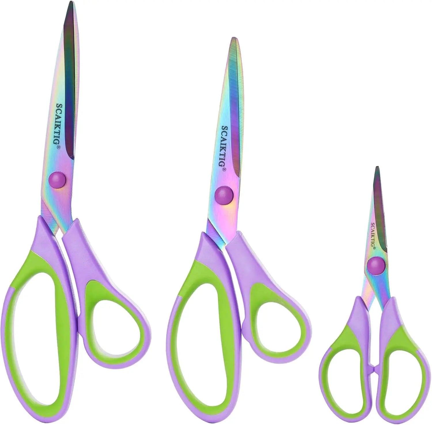 3 Pack Craft Scissors Set – Titanium Blades