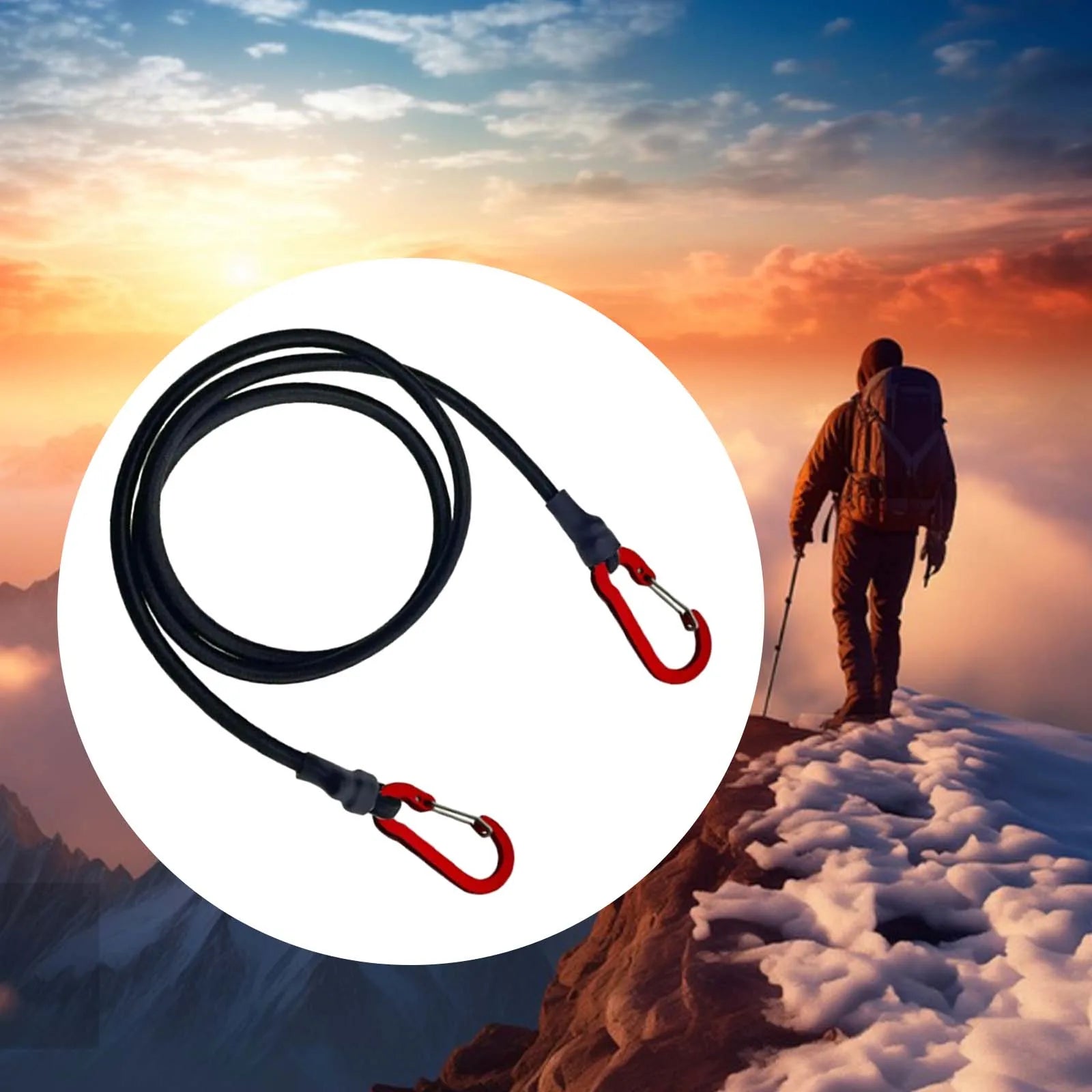 Elastisches Band mit Haken Motorrad-Ladungsseil