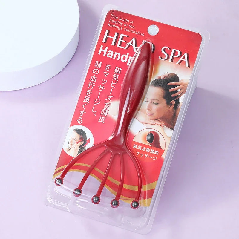 Magnetic Bead Five-Claw Scalp Massager