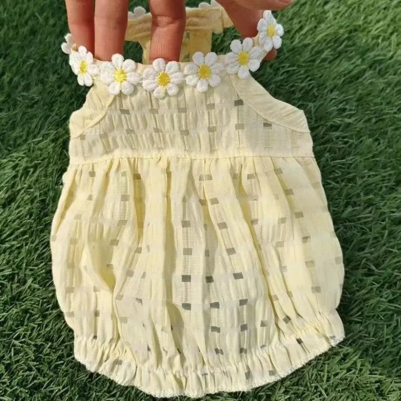 Daisy Summer Dress for Small Dogs