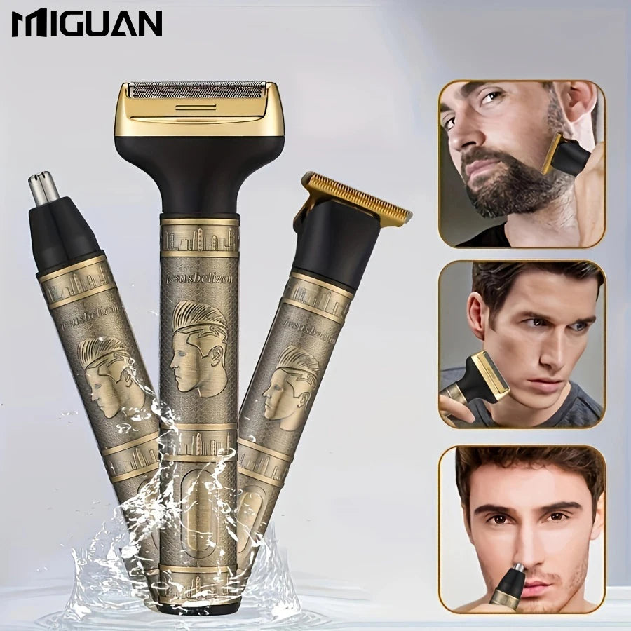 3-in-1 Professional Men’s Grooming Kit