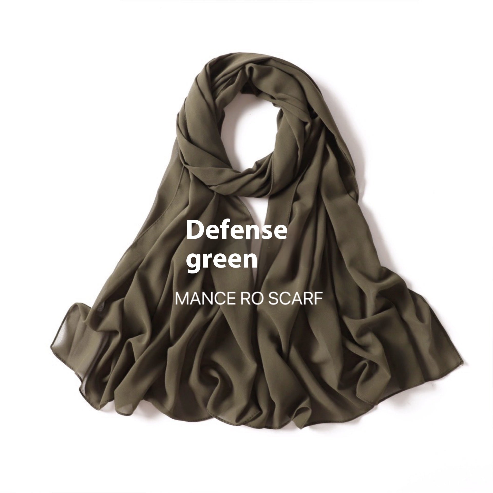 Pearl Chiffon Headscarf Veil Wrap