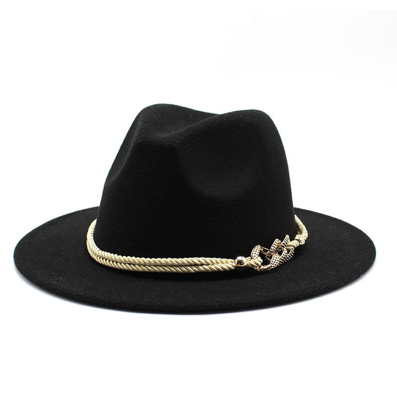 Chapeau Fedora vintage britannique pour femme