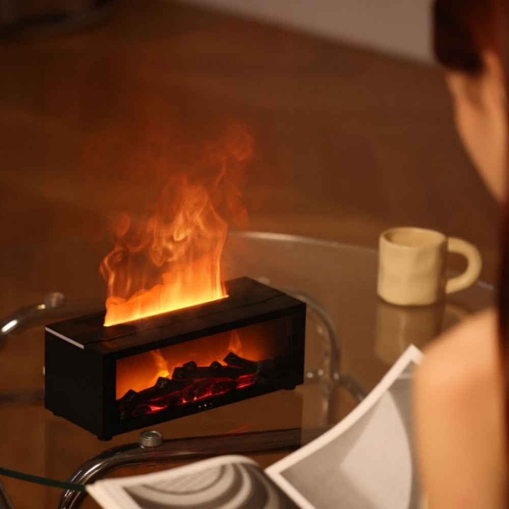 Fireplace Flame Aromatherapy Diffuser