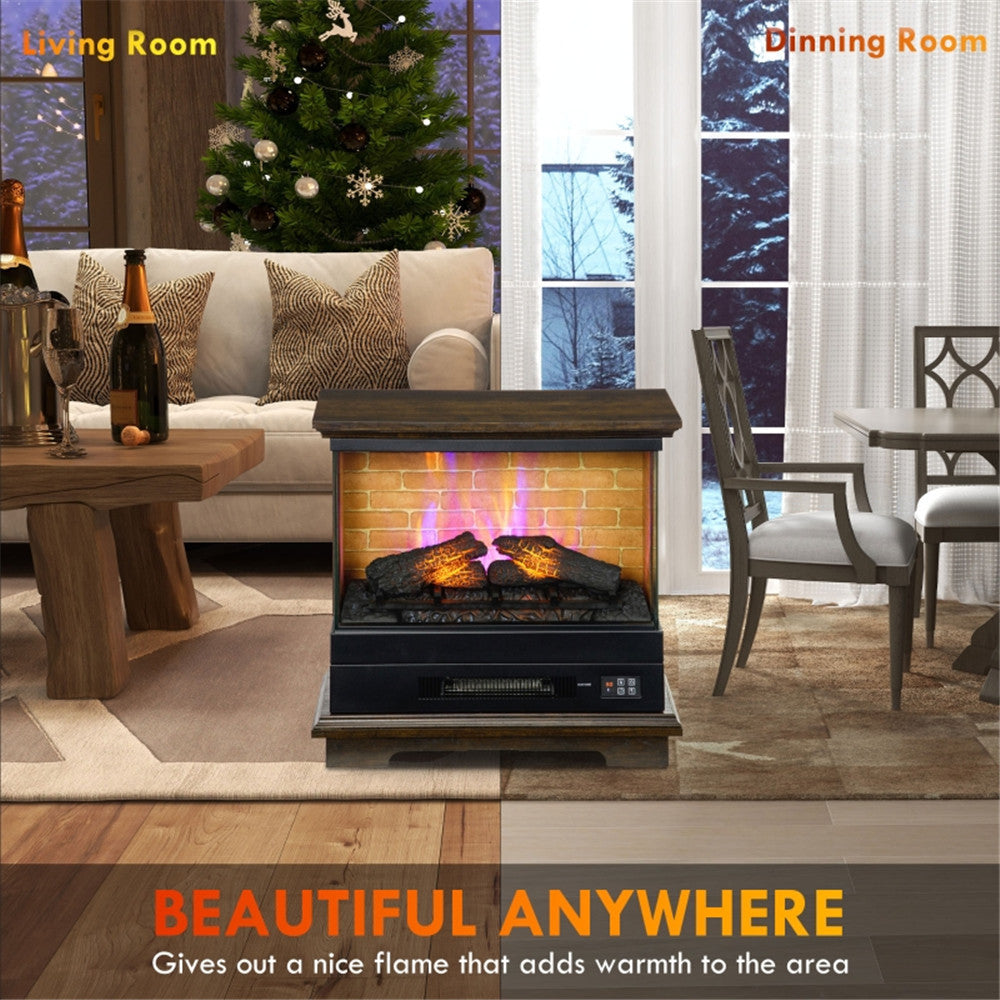 1400W Electric Fireplace Heater