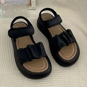 Römische Sport-Sandalen mit dicker Sohle für Damen
