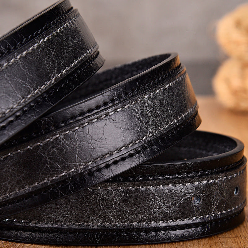 Color Match Casual Belt for Men