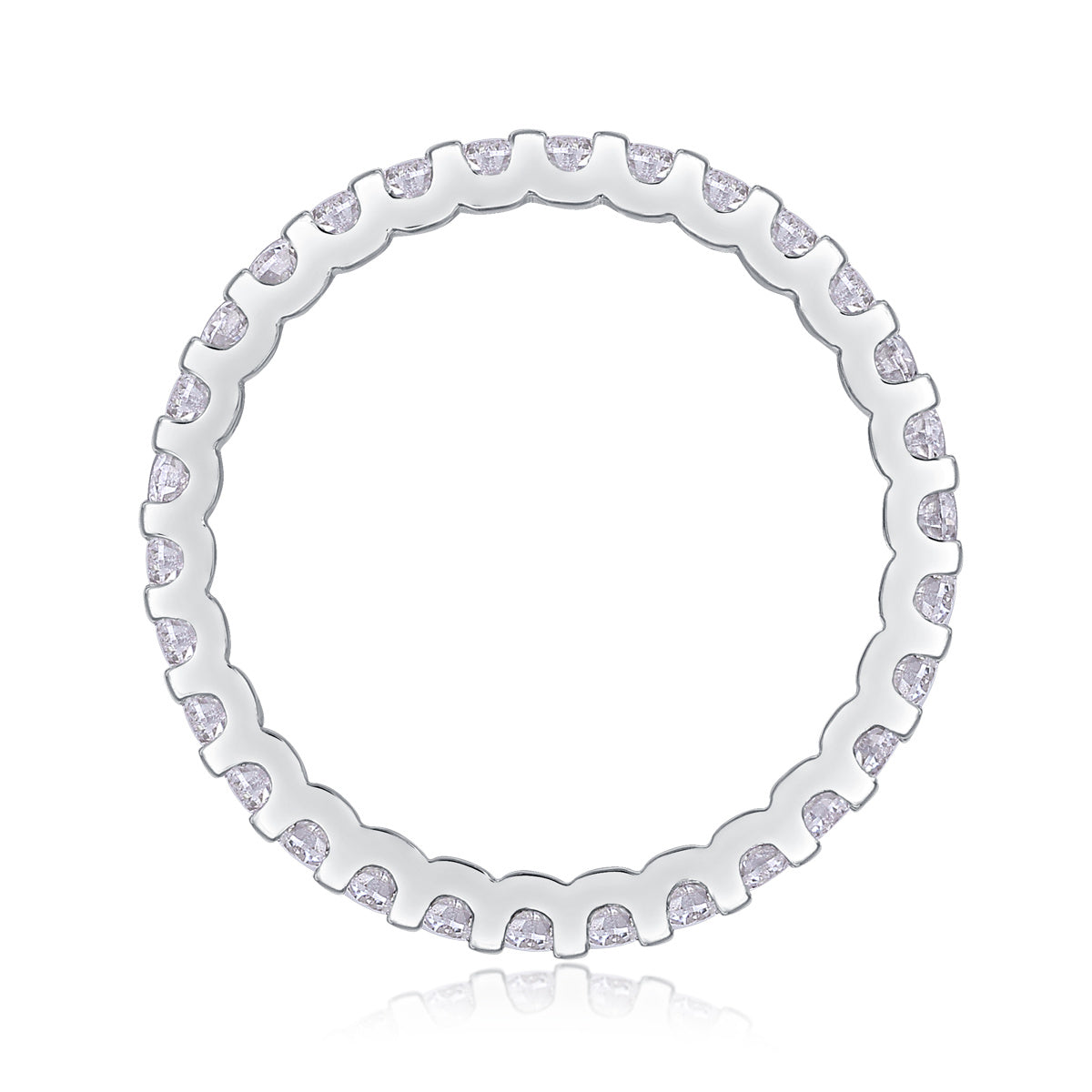 Wish Moissanite Silver Diamond Ring