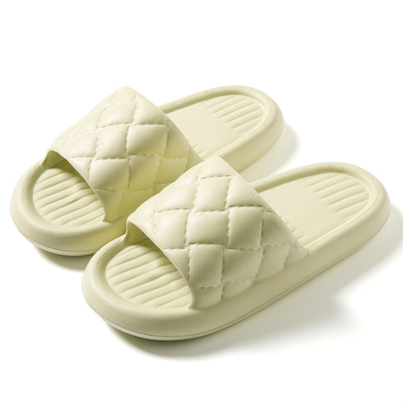 Rhombus Non-Slip Lightweight Slippers