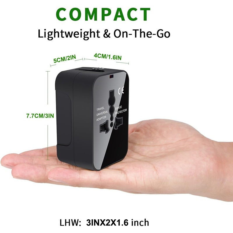 Universal-Reiseadapter mit USB-C