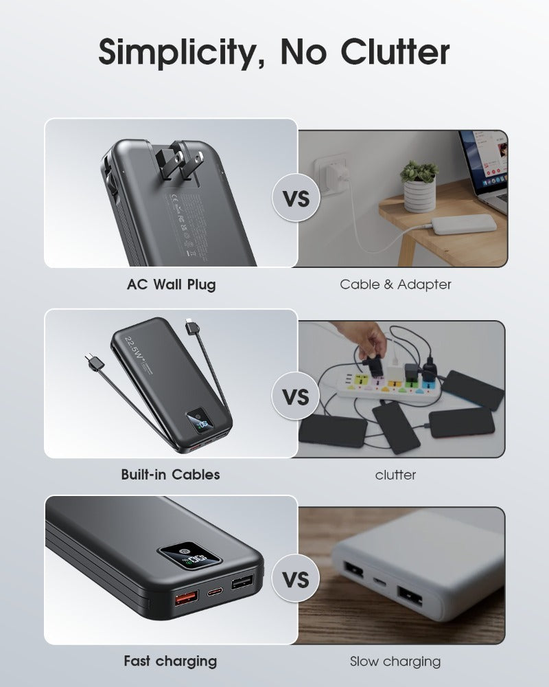 AC-02F Powerbank mit hoher Kapazität