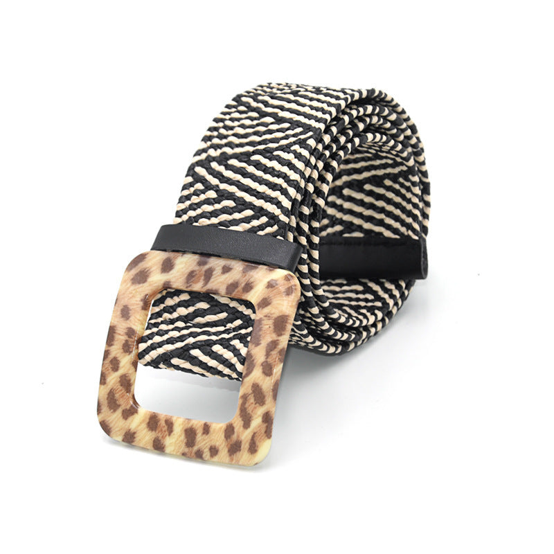 Cotton Linen Wide Girdle Waist Belt