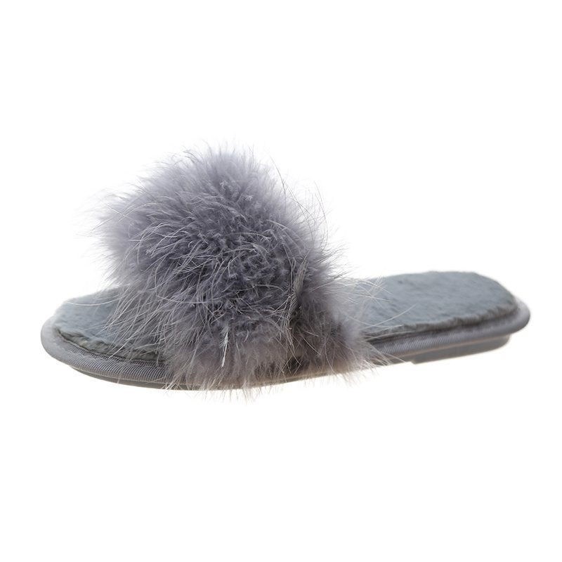 Women's Outdoor Furry Casual Sandals