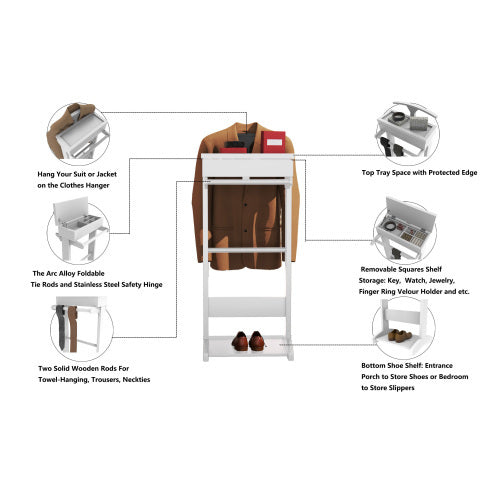 White Clothes Hanger